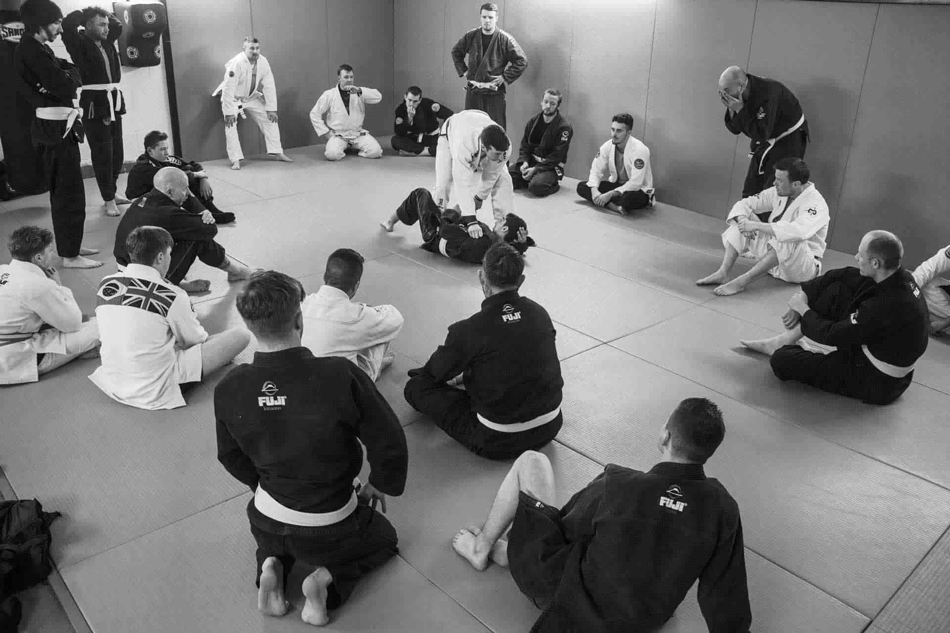 Innovation Jiu Jitsu training