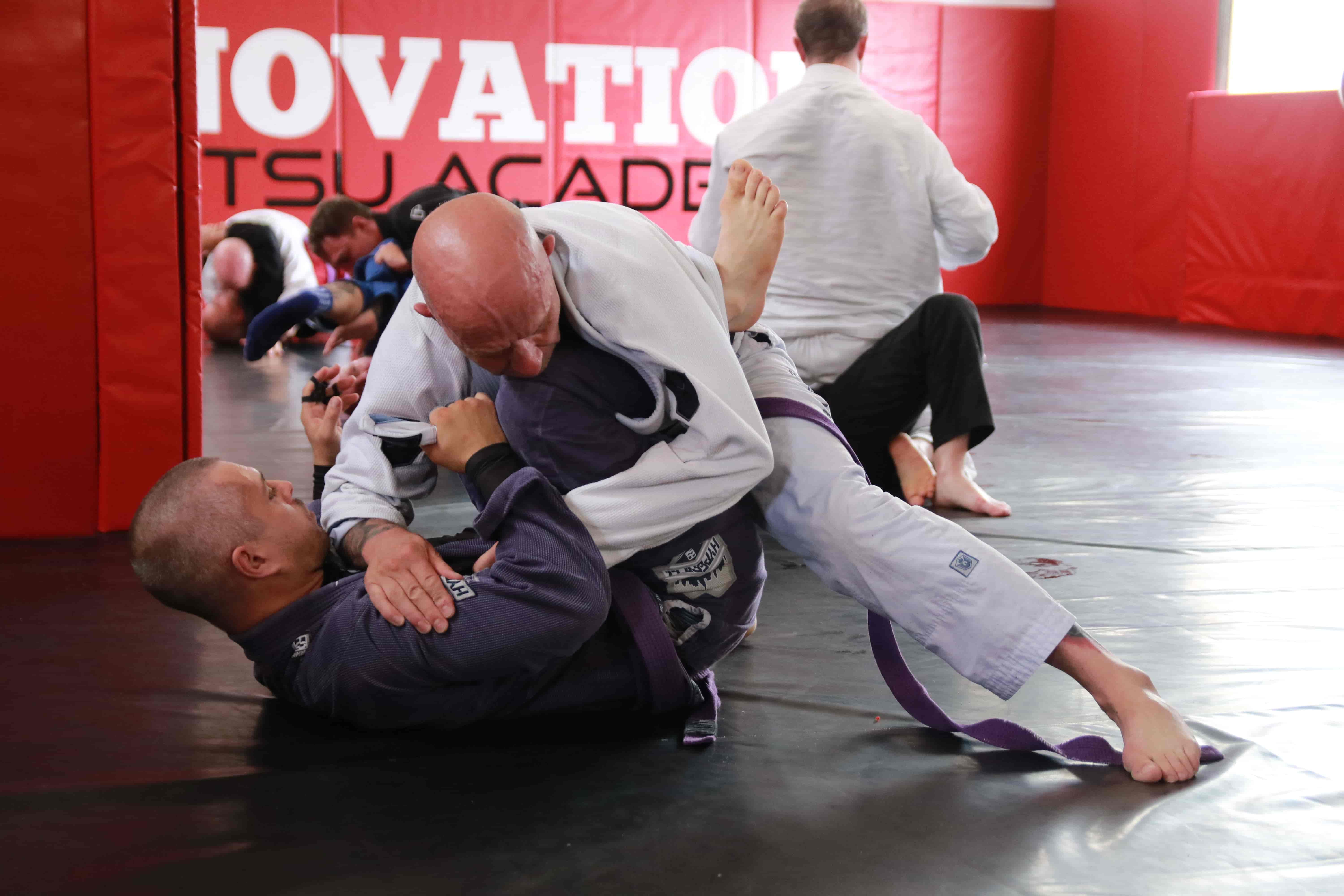 Brazilian Jiu Jitsu training at Innovation Jiu Jitsu Academy